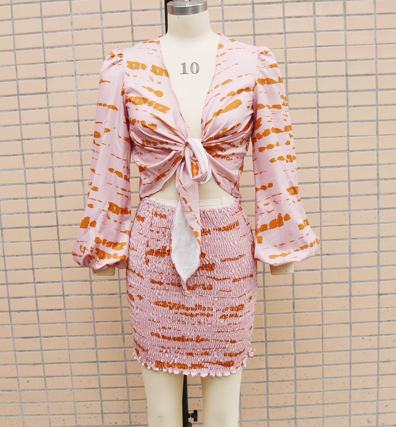 Women Top + Skirt Two Piece Set 13