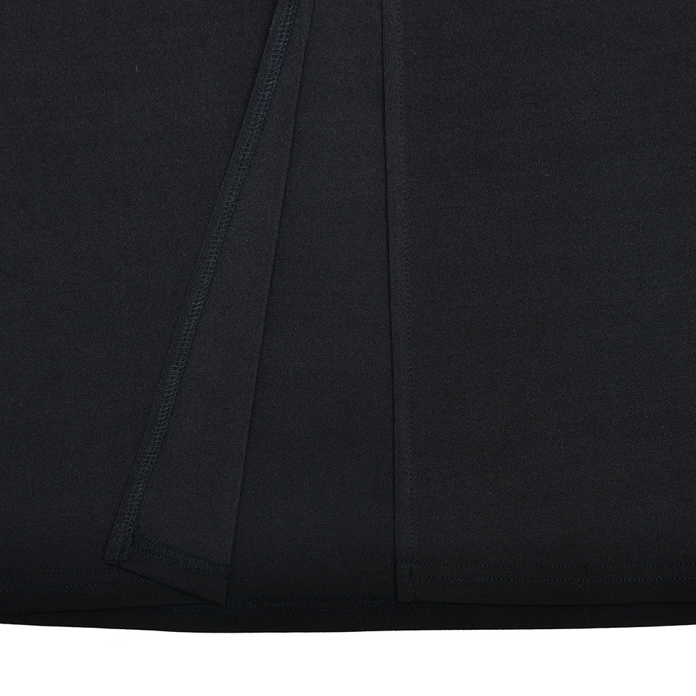 Spring Strapless Slim Waist Elegant Ribbon Low Back Bodycon Long Dress 24