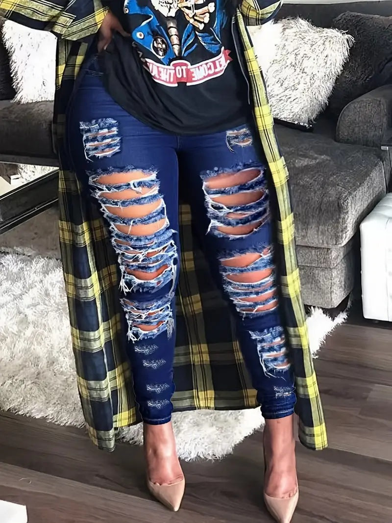 Women Stretch Denim Pants 3