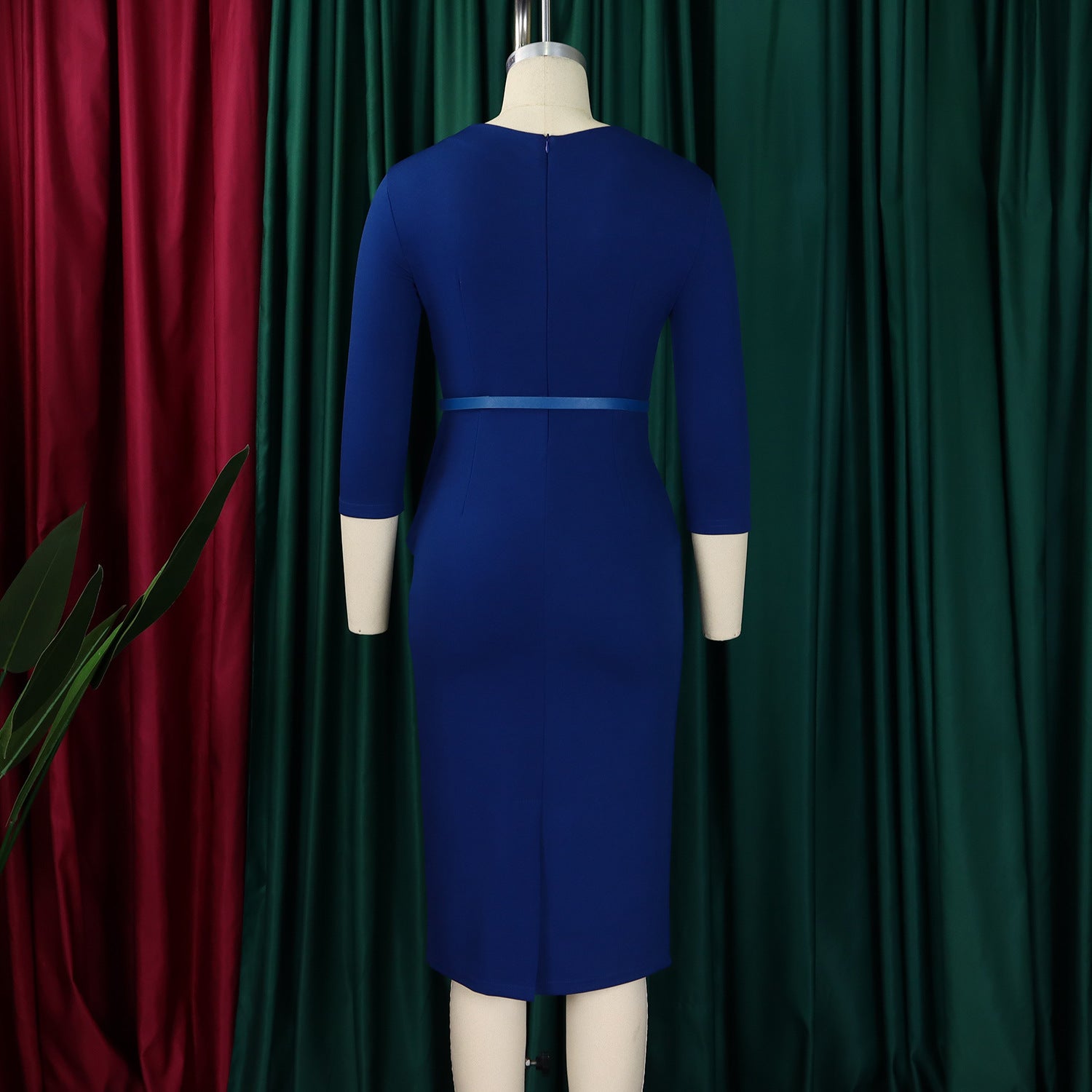 Women's Fashion Ol Chic Elegant Bodycon African Dress 11