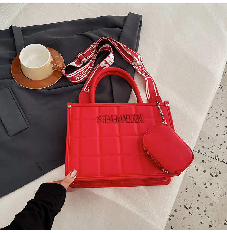 Women embroidered thread versatile popular handheld crossbody tote bag 23