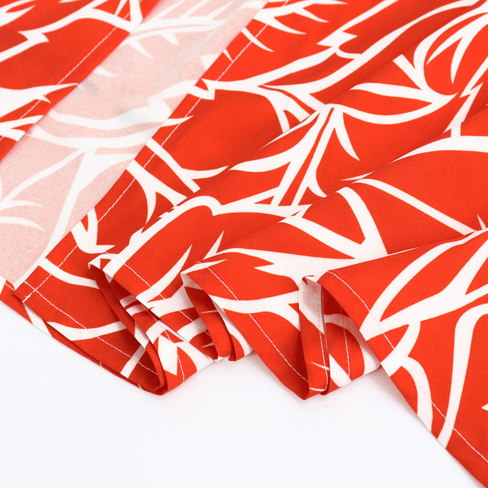 Slash-Shoulder Chic Women's Bubble Half-Sleeve High Slit Sexy Long Dress 10