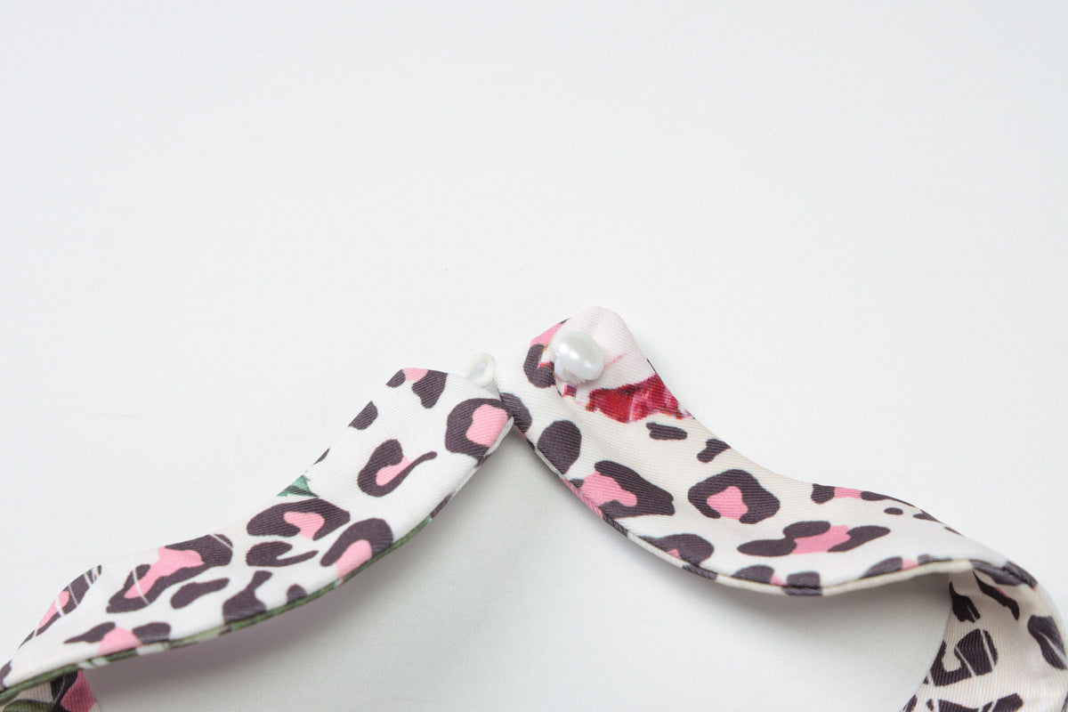 Summer Halter Neck Low Back Printed Dress Fashion WomenŸ??s Gown 10