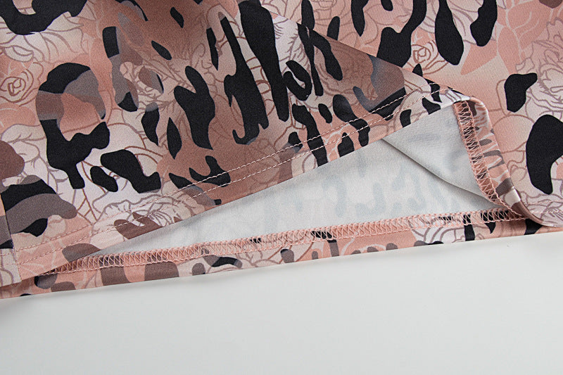 Women Summer Sexy Sleeveless Leopard Bodycon Dress 11