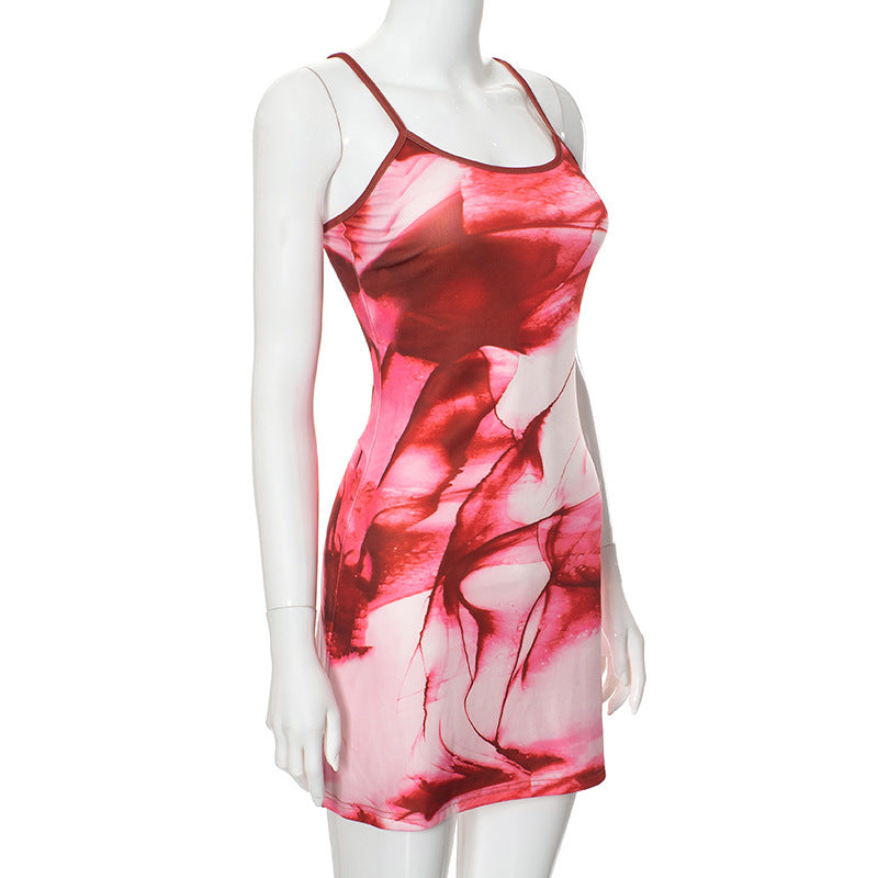 Women printed Bodycon short dress 19