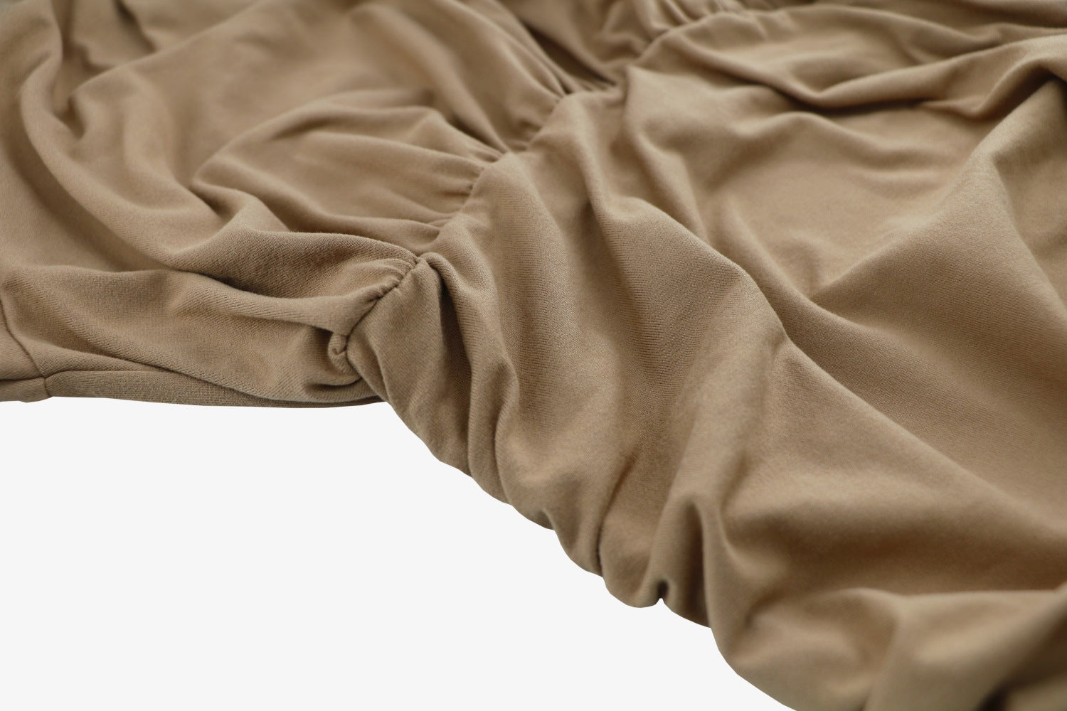 Women Sexy Lace-up Pleated Long Sleeve Dress 27