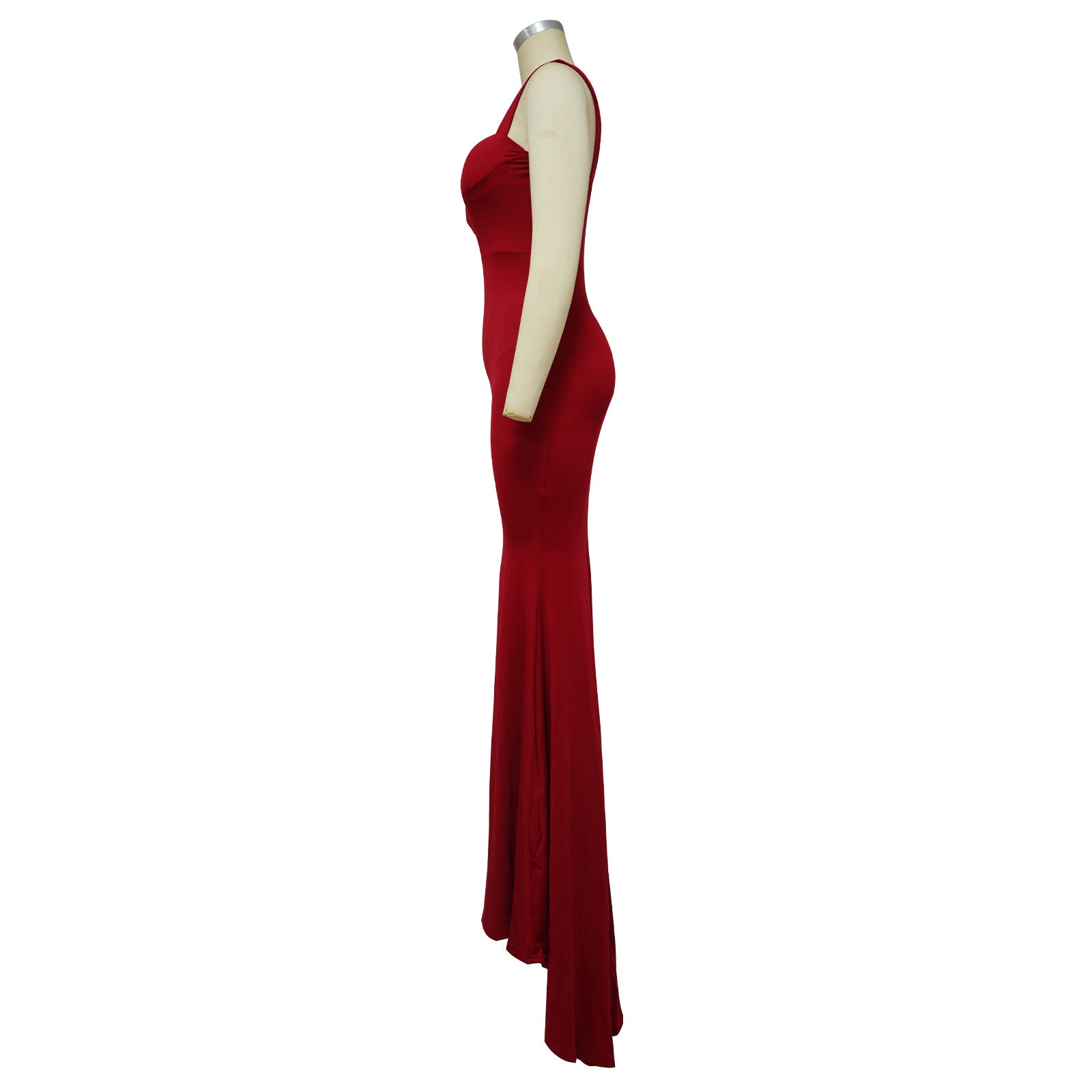 Women’s Spring Summer Fashion Strap Slit Slim Maxi Dress 15