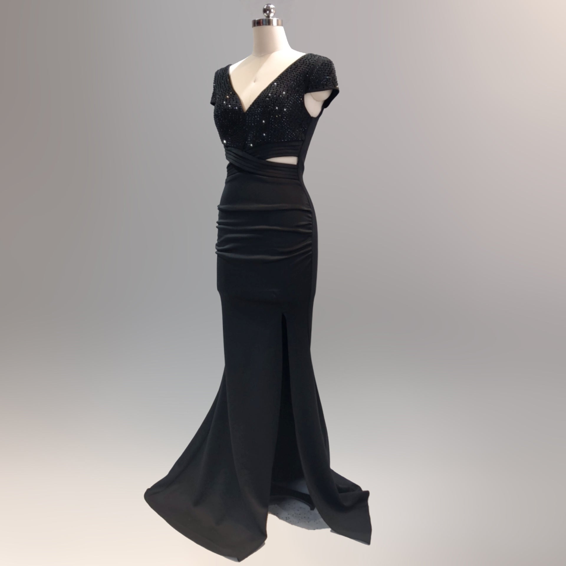 Women Formal Party Fishtail Evening Dress 30