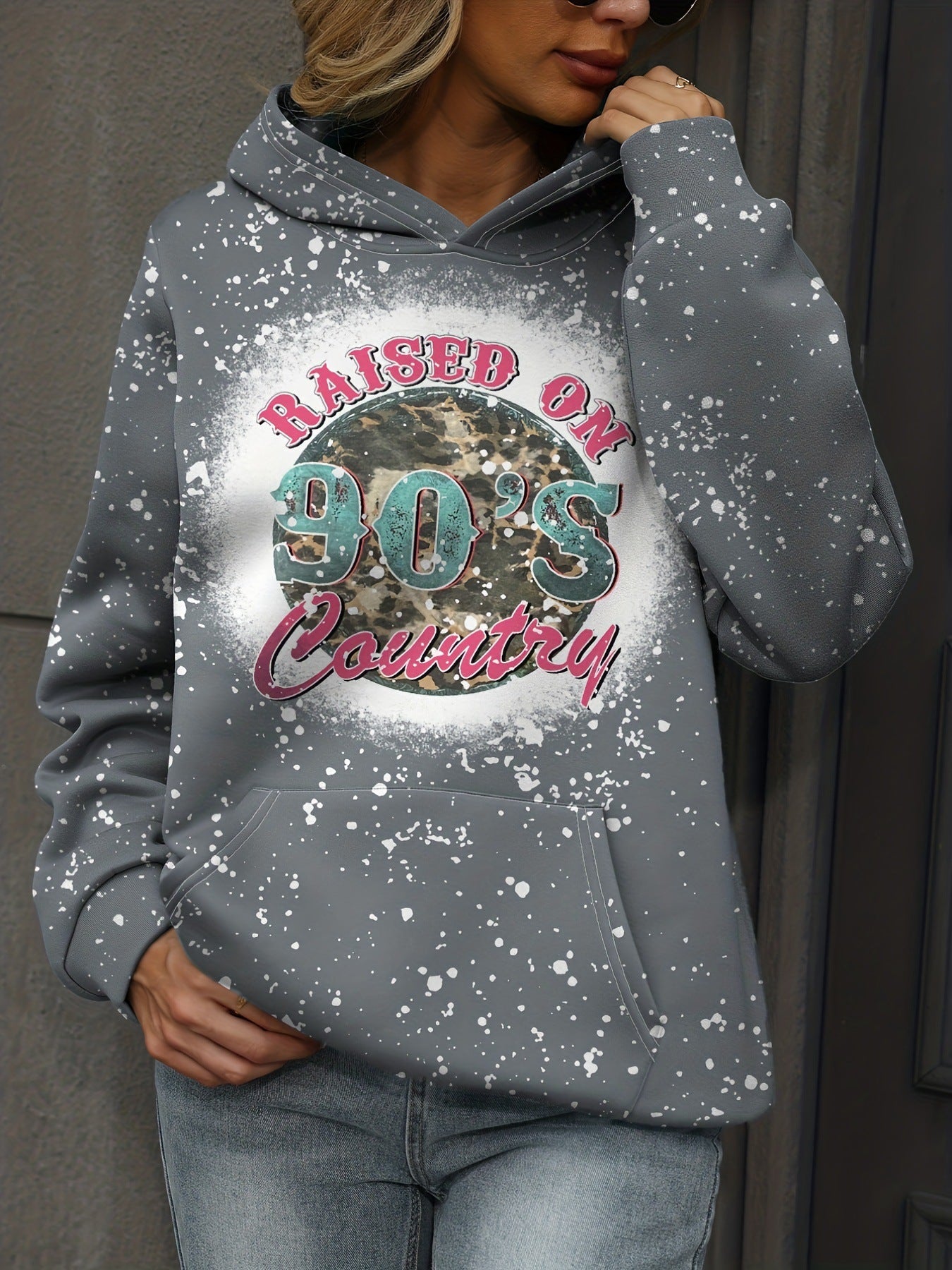 Women Print Casual Loose Hoodies 16