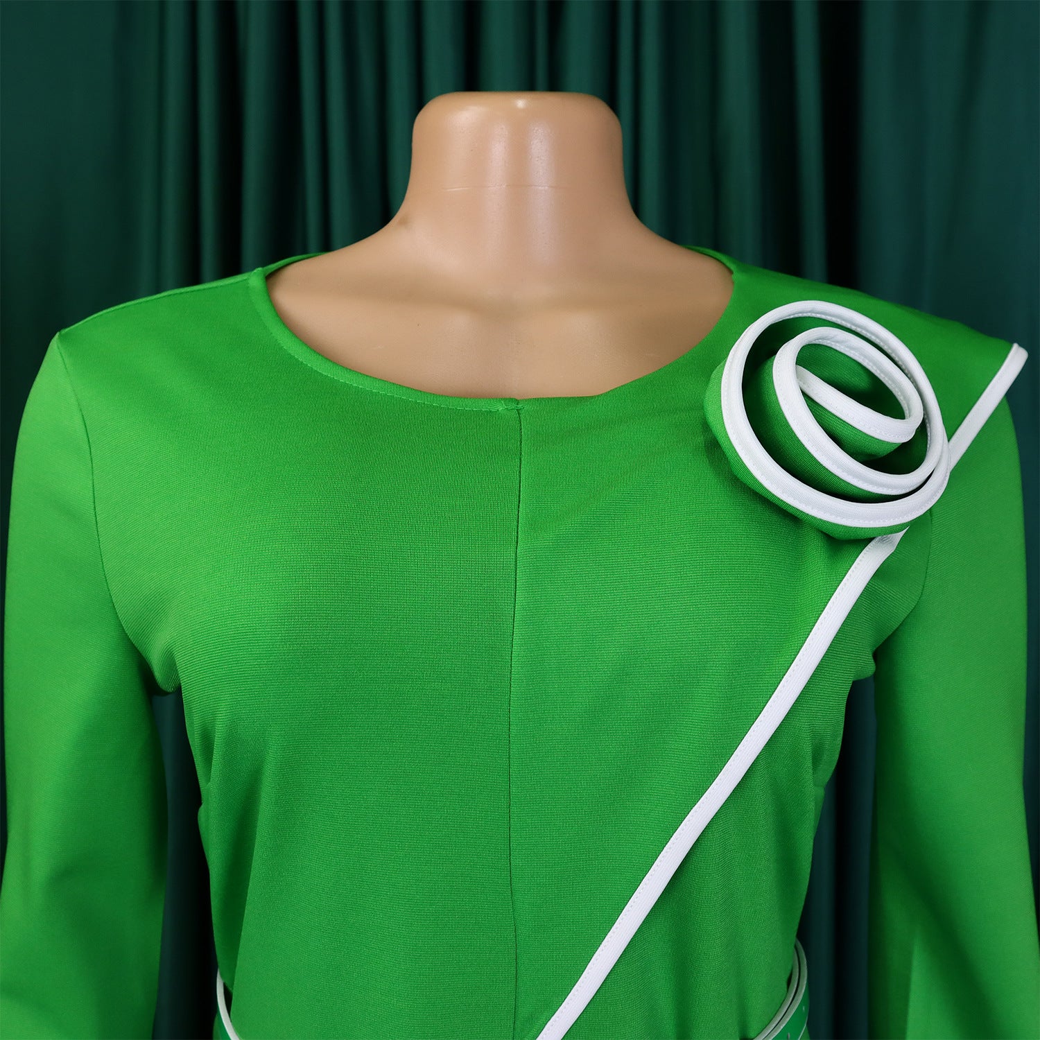 African Elegance Career Bodycon Dress 20