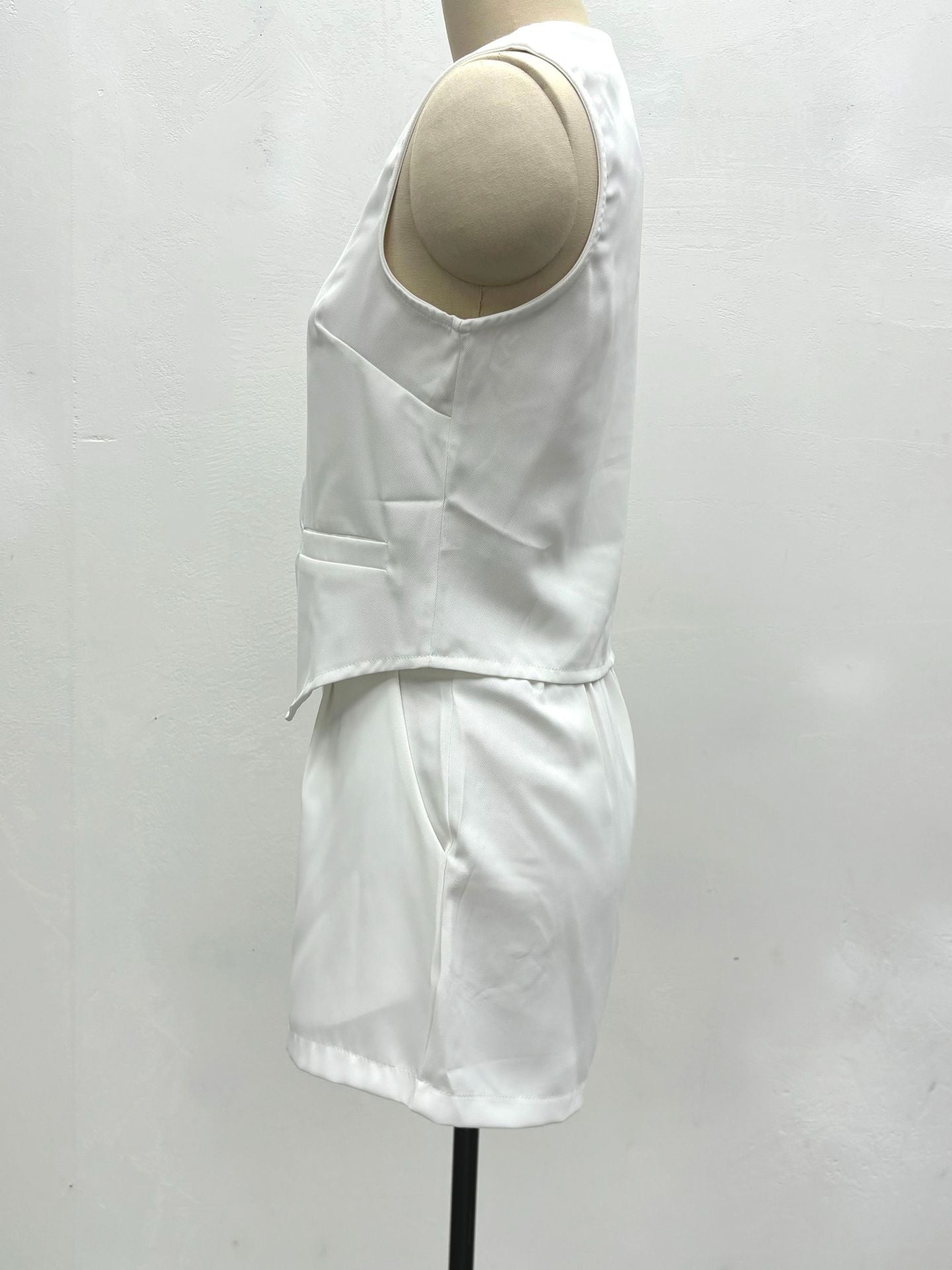 Summer Casual Sleeveless Vest Shorts Women's Two-Piece Suit 10