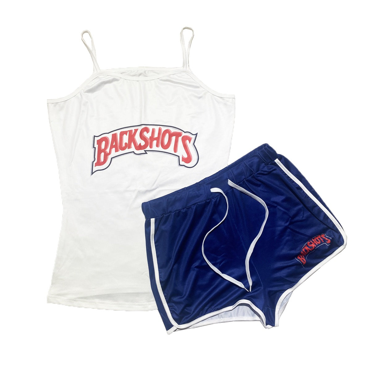 Women's Sexy Graphic Print Sling Shorts Set Yoga Pants Set 18