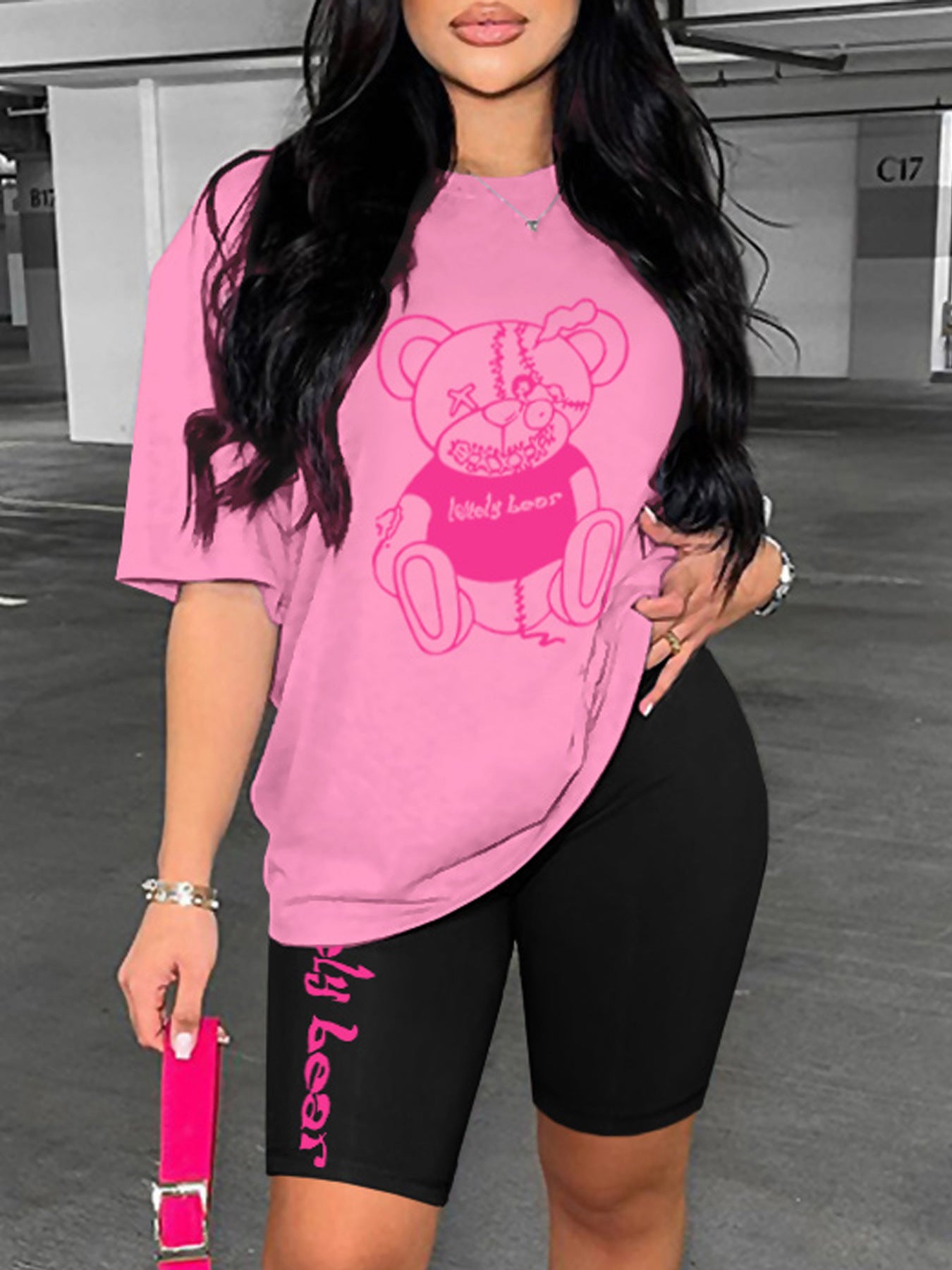 Printed Women's Fashion Two-Piece Pants Set 21