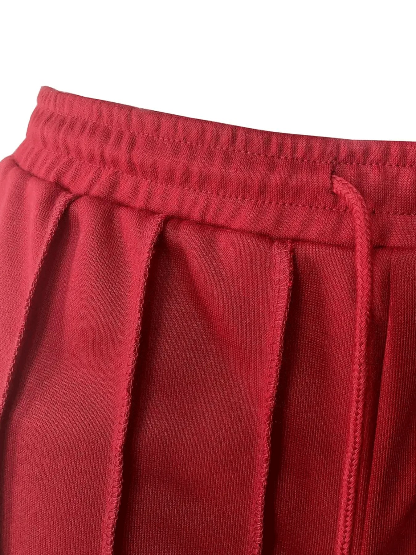 Women Spring Solid Casual Drawstring Shorts 11