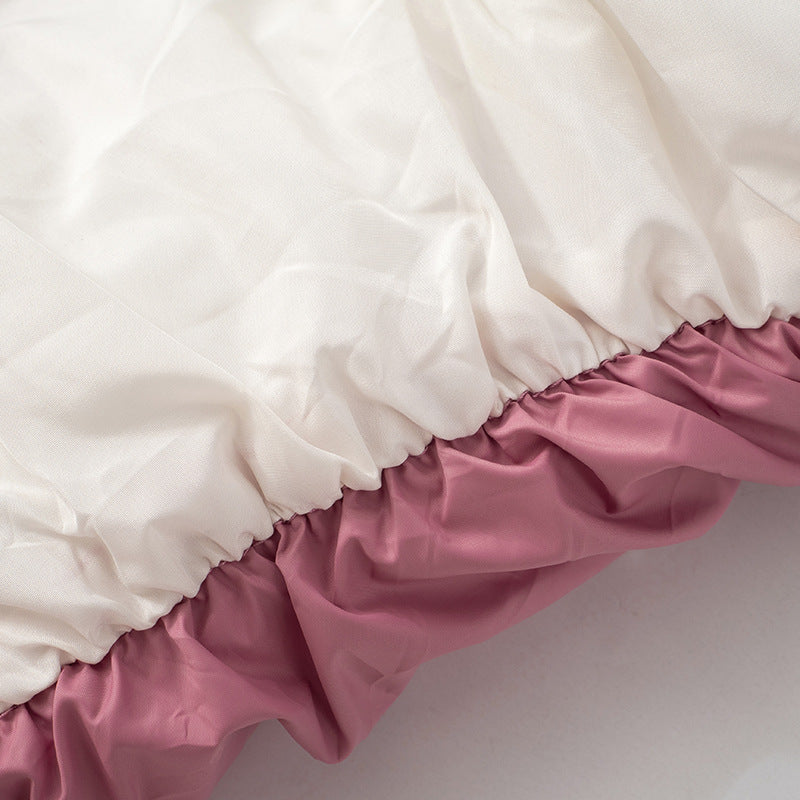 Women long sleeve contrast winter warm Padding Jacket 20