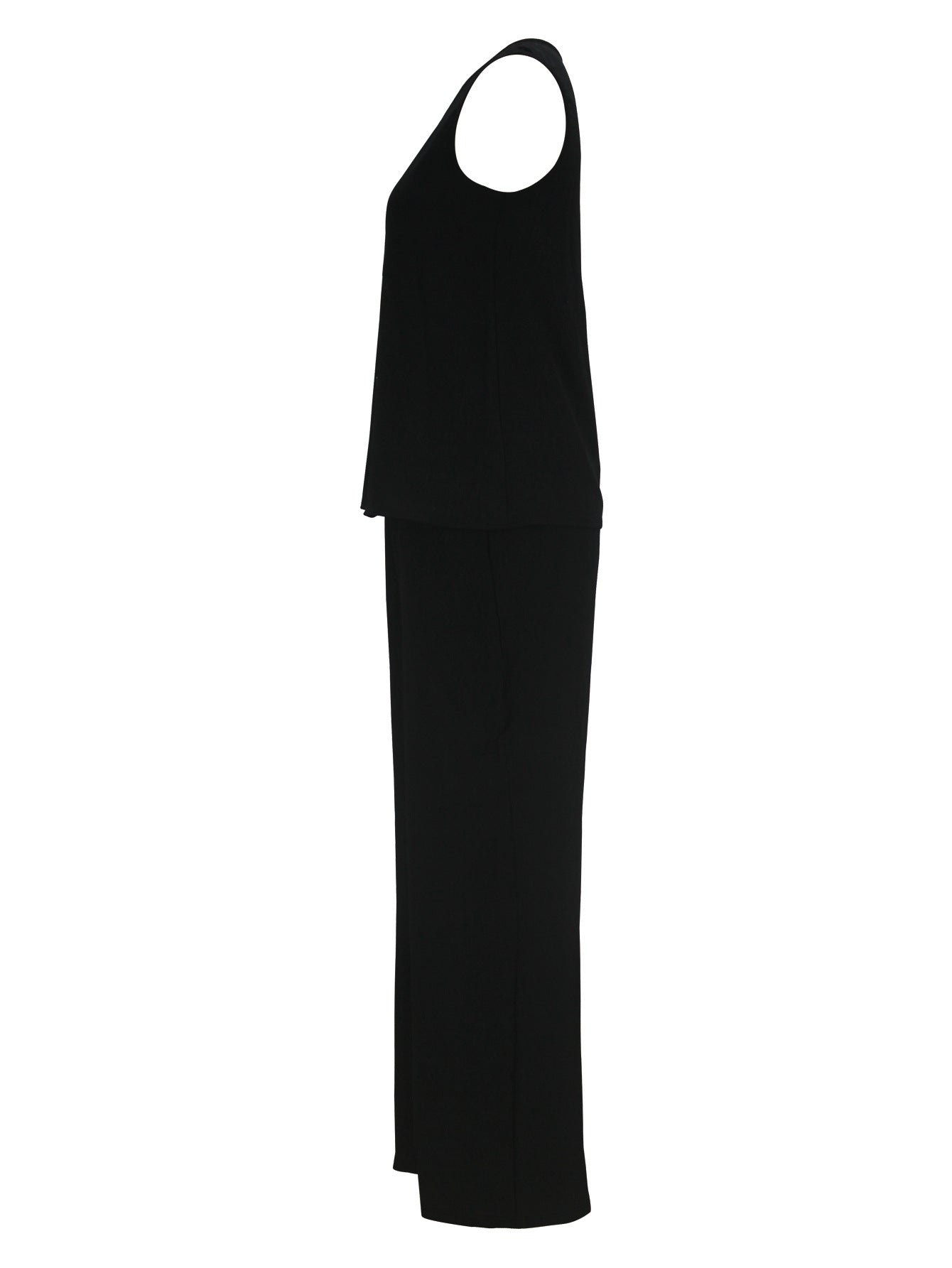 Women Round Neck Sleeveless Top and Pants Two-piece Set 8