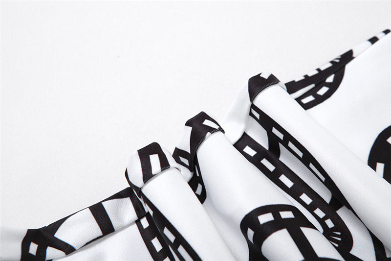 Summer Women Sleeveless Print Sports Jumpsuit 15