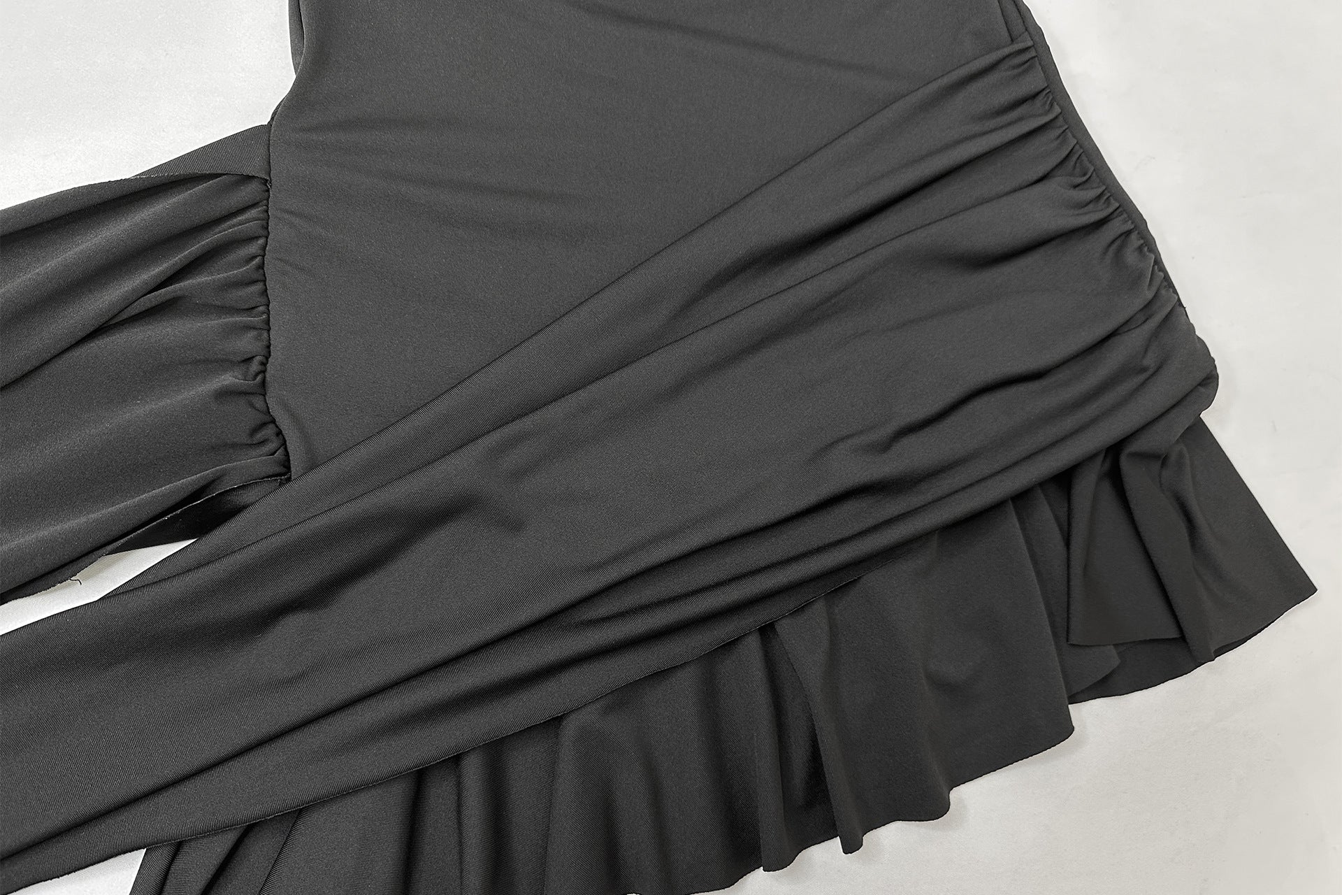 Spring & Summer Fashion Sexy Solid Color Strappy Tie-Waist Slim Dress 12