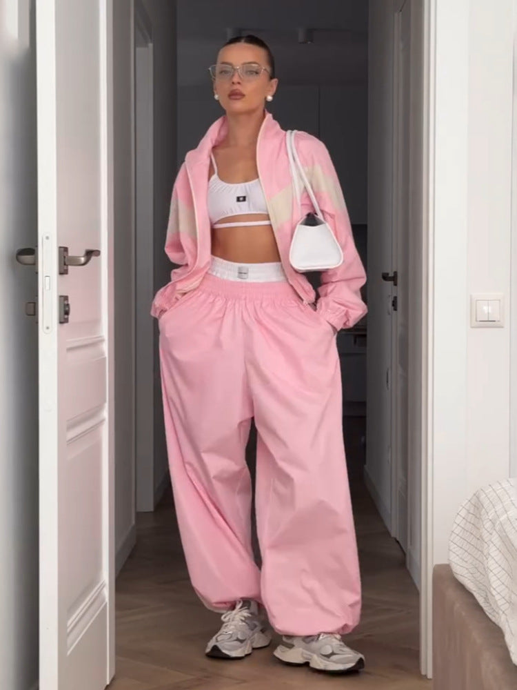 Women Patchwork Two Piece Set 7