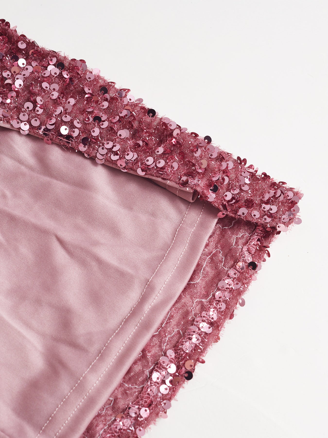 Women's Sexy Chic Chain Sleeveless Sequin Tight Fitting Formal Party Dress 14