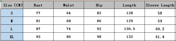 Women red long-sleeved maxi dress with buttoned waist and slits 5