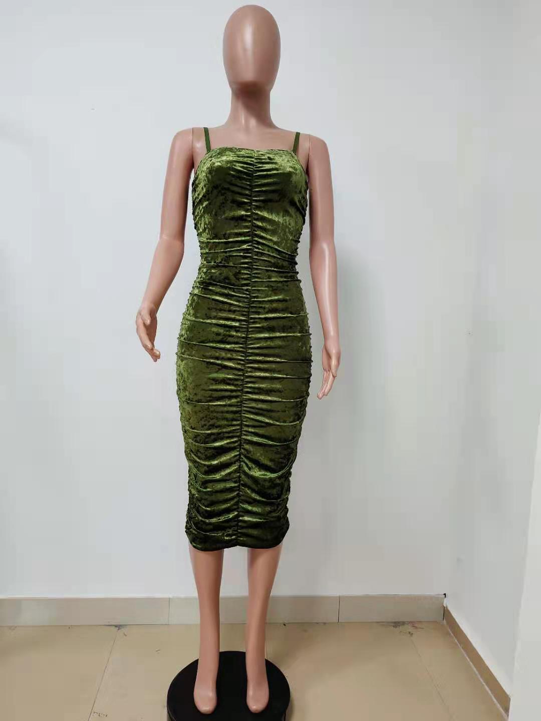 Summer Chic Strap Ruffle Bodycon Dress 12