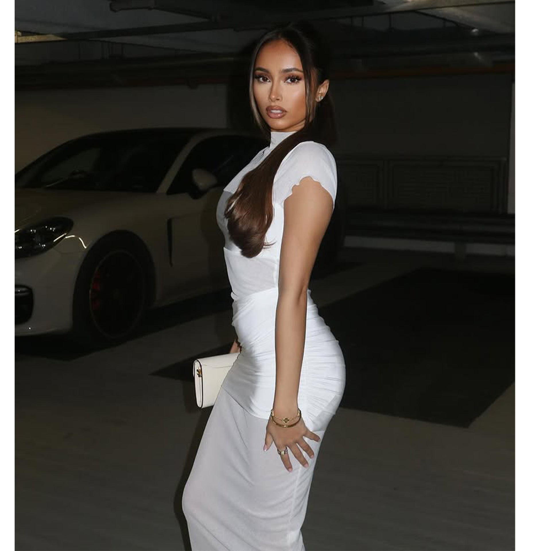 Women's Summer Trendy Casual Solid Street Dress 4