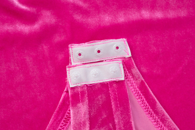 Women's Autumn Fashion Round Neck Long Sleeve Bodysuit Slim Fit Plush Skirt Two Piece Set 17