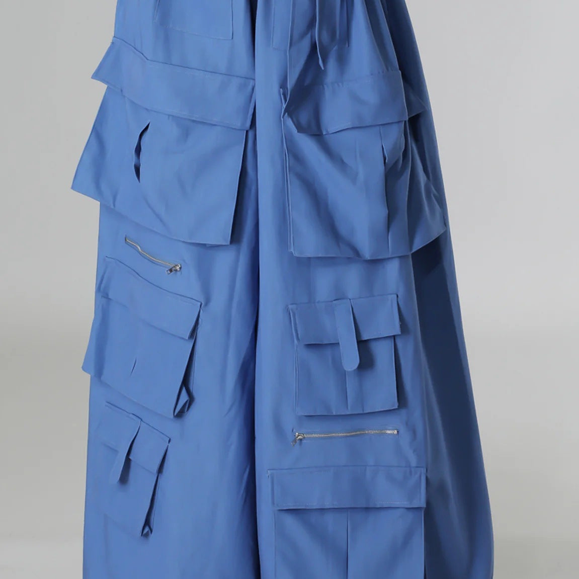 Women's Trendy Multi-Pocket Wide-Leg Pants 4