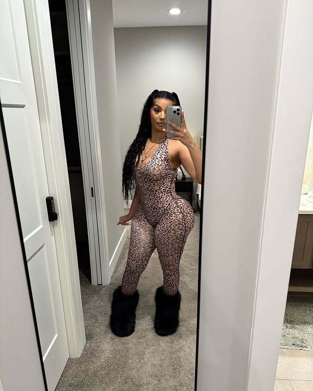 Women Summer Leopard Print Sexy V-neck Backless Halter Neck Jumpsuit 5