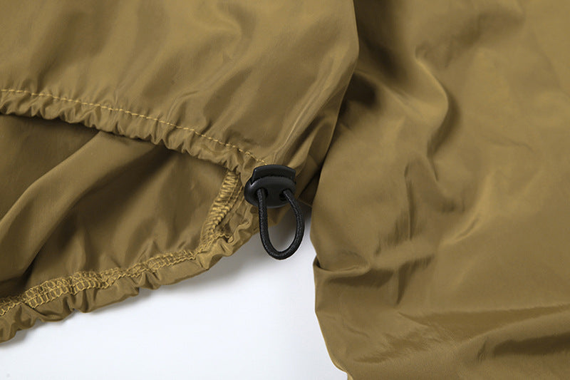 Autumn Women's Clothing Zipper Slim Long Sleeve Crop Jacket Cargo Skirt Two Piece Set 18