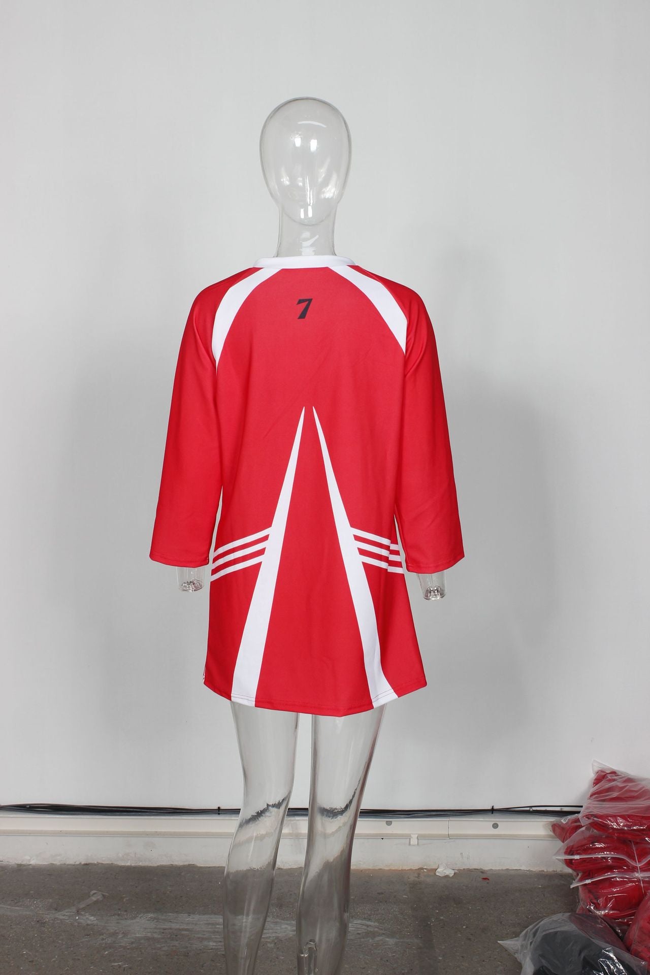 Women Autumn Printed Casual Dress 8