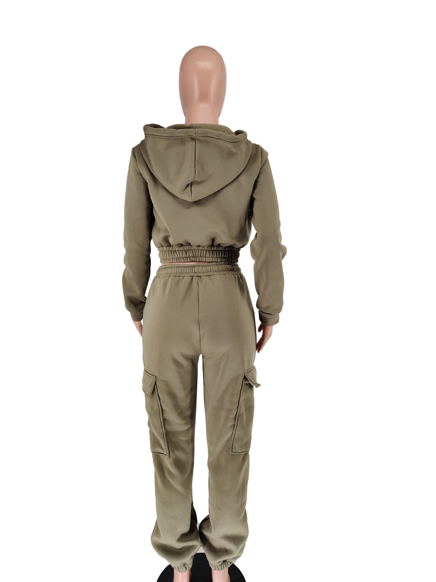 Autumn And Winter Women's Casual Hoodies Pants Two-Piece Set 11