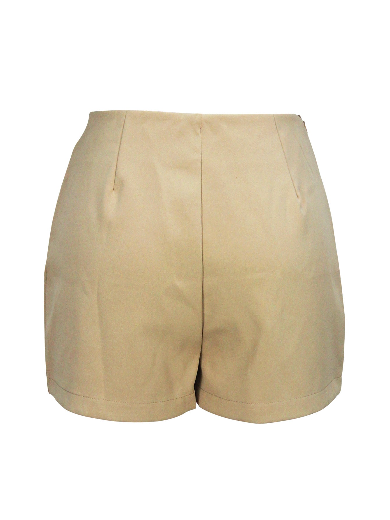 Women Elegant Zipper Shorts 8
