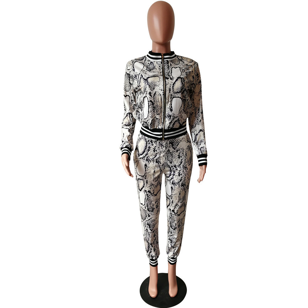 Women Printed Two-Piece Top and Pant Set 9