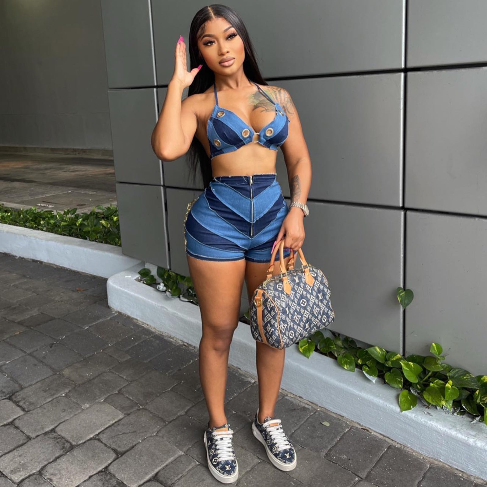 Women's Summer Fashion Casual Two-Piece Set 6