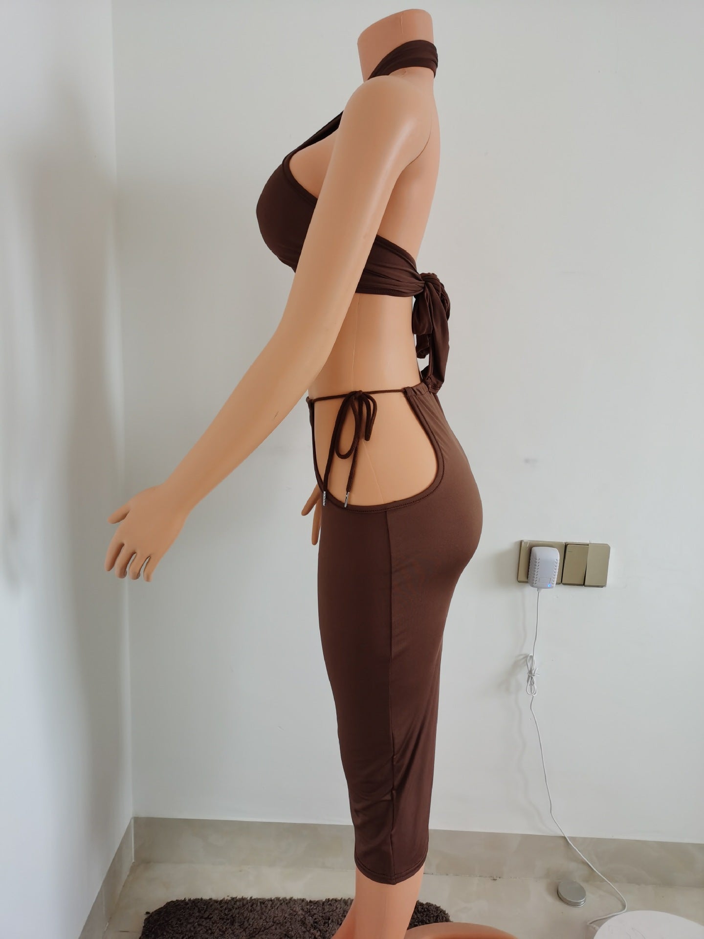 Women's sexy dress Lace-Up multi-wear nightclub dress 10