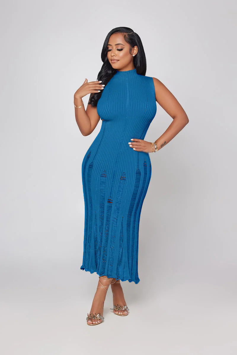 Women Beach Knitting Dress 3