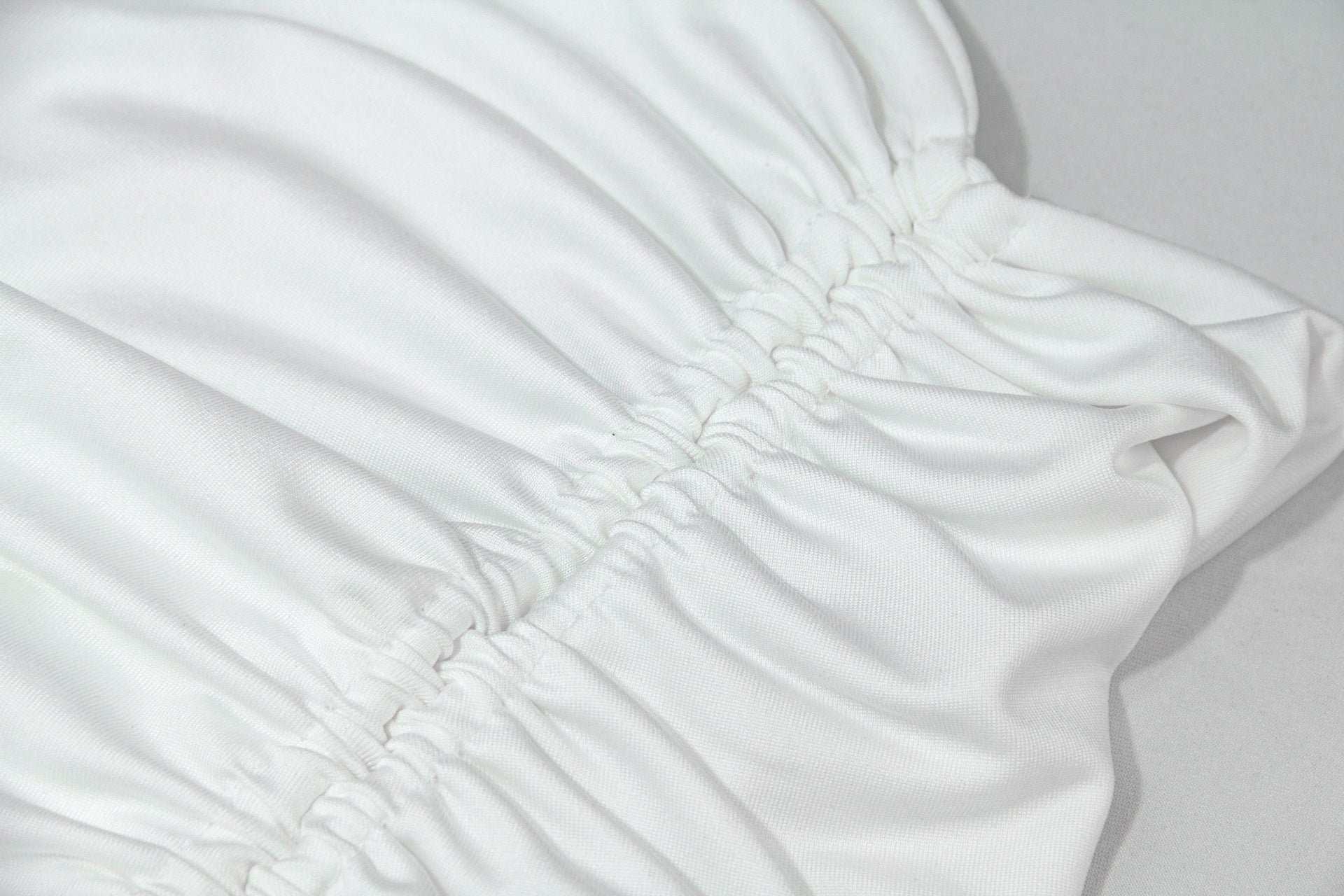 Chic Lace Up Mini Dress Sexy Slim Waist Strap Dress 11