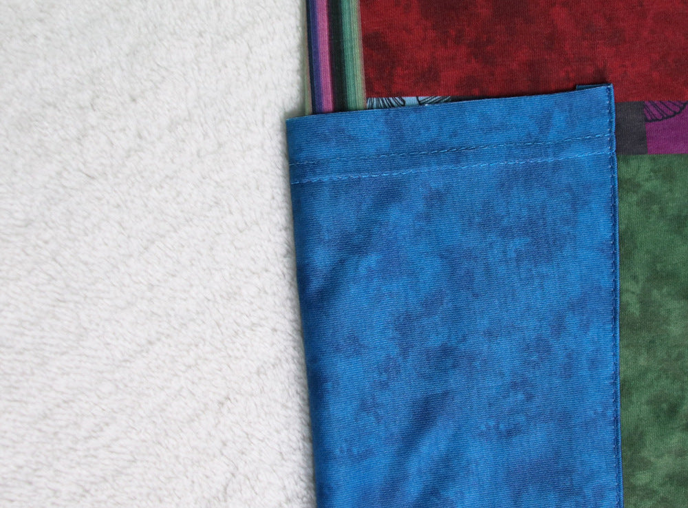 Plus Size Sexy Women's Irregular Printed Wide Leg Loose Street Pants 11