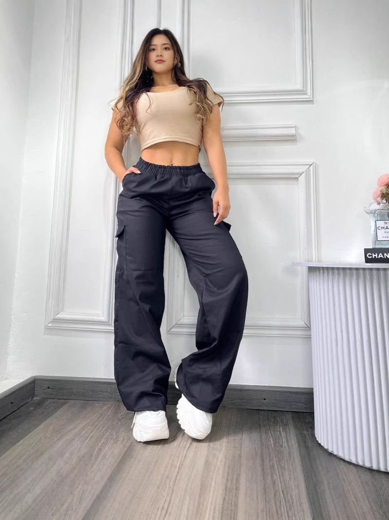 Women Casual Cargo Pants 8