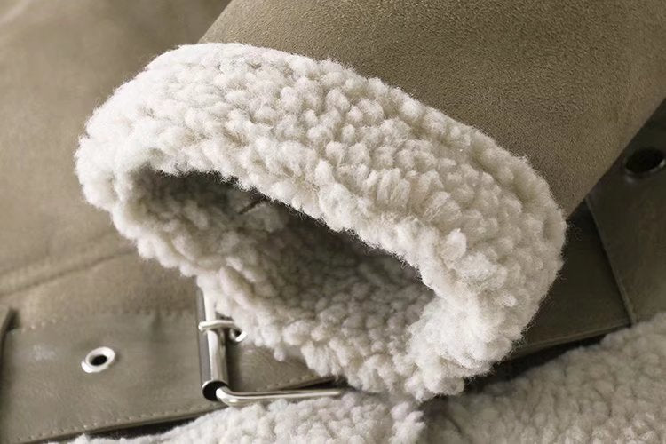 Winter Women Furry PU-Leather Jacket 16