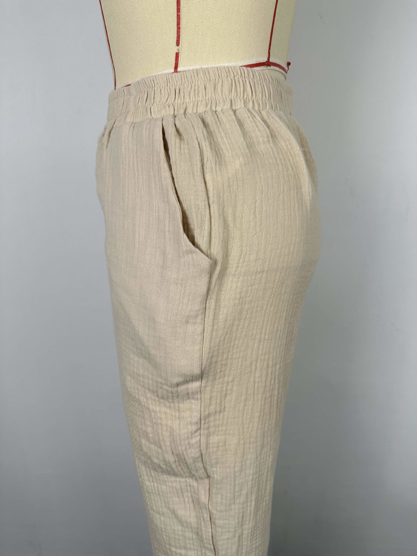 Plus Size Women's Double Crepe Oversized Turndown Collar Long Sleeve Set 33