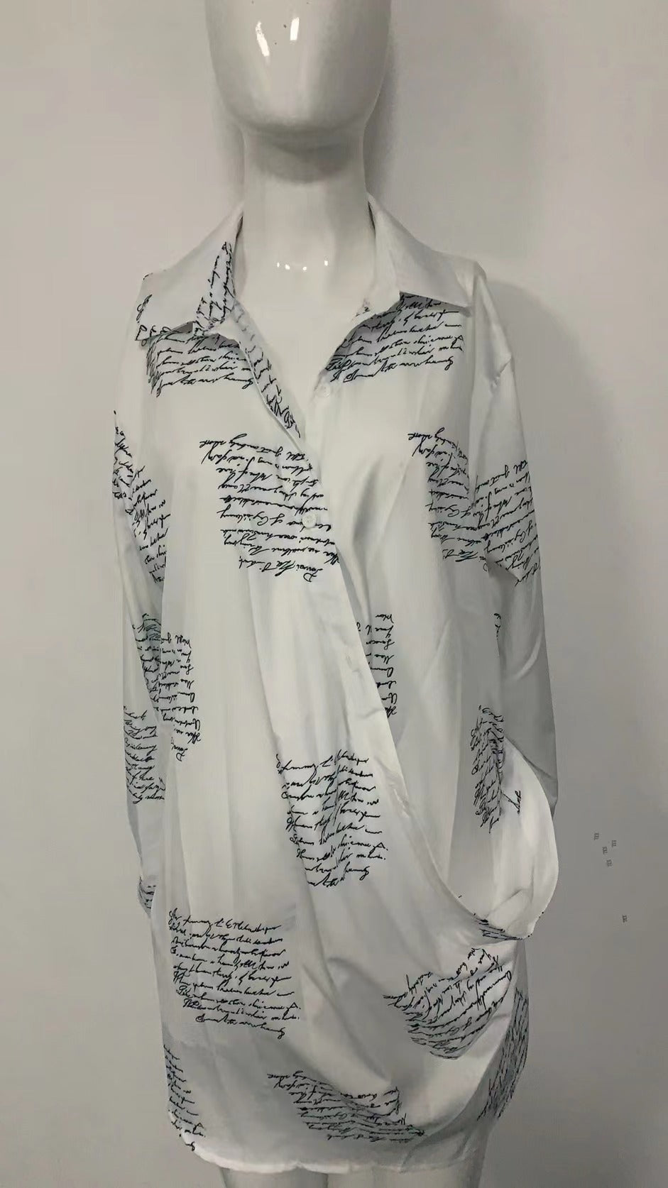 Women Sexy Fashion Print Long Sleeve Shirt 20