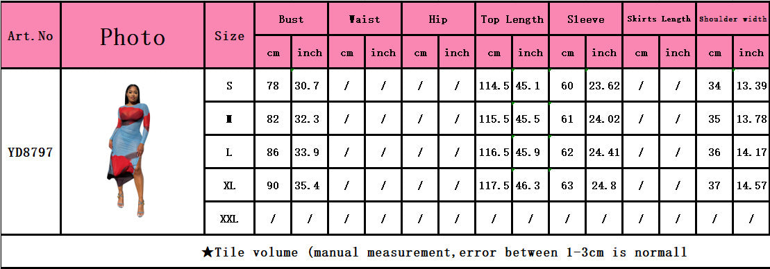 Women's Clothing Sexy Printed Mesh Slit Dress For Women 6
