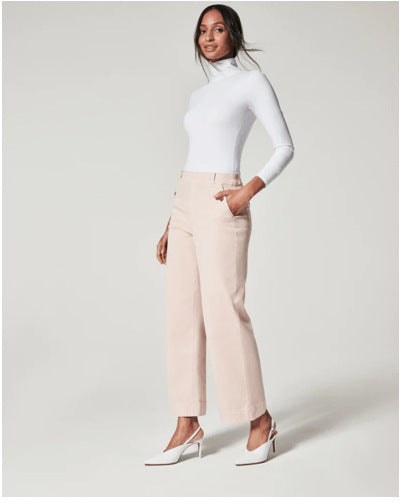 Women Casual High Waist Loose Straight Pants 27