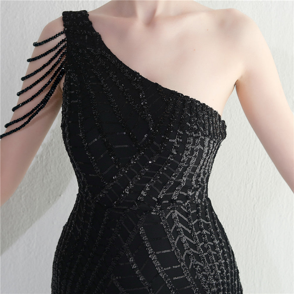 sequins plus Plus Size Formal Party Evening Dress 36