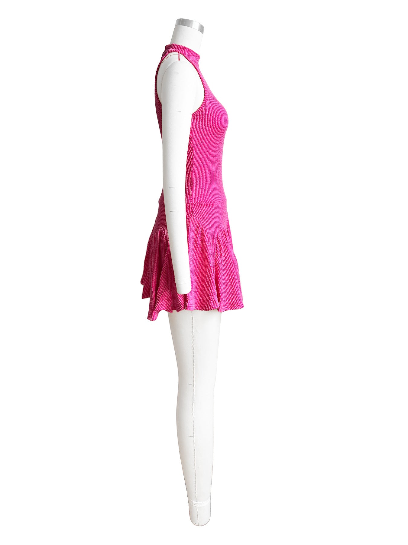 Women's Stretch Sleeveless Mini Dress 11