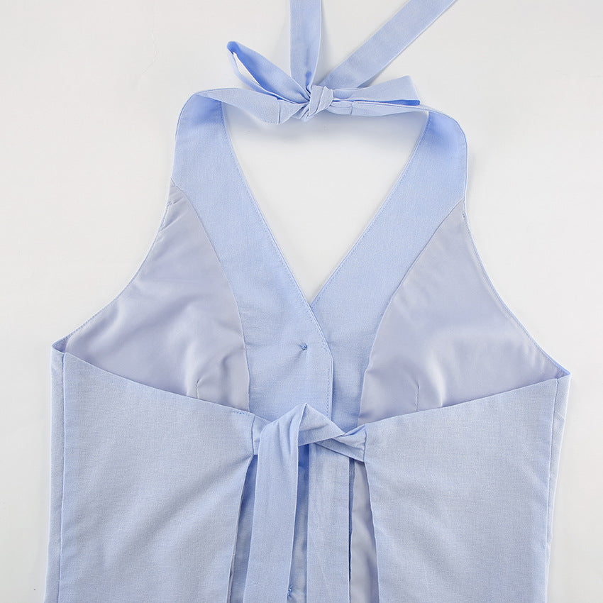 Women Summer Sleeveless Vest and Pants Two Piece Set 15