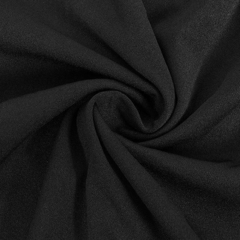 Summer fashion solid color sleeveless mesh patchwork sexy dress 16